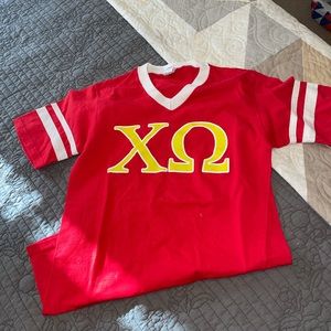 Chi Omega Jersey t shirt